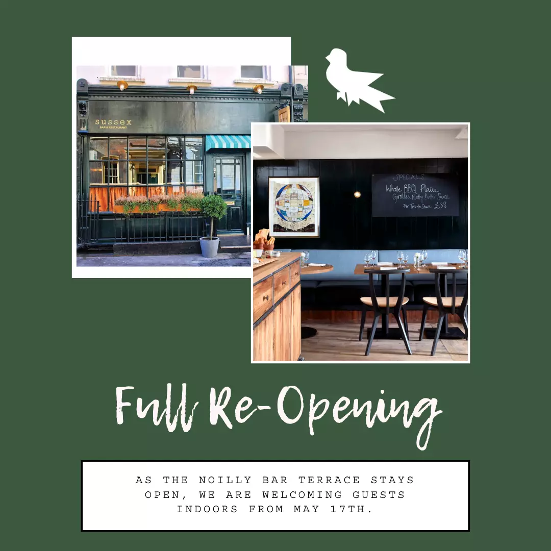Indoor Dining in Soho